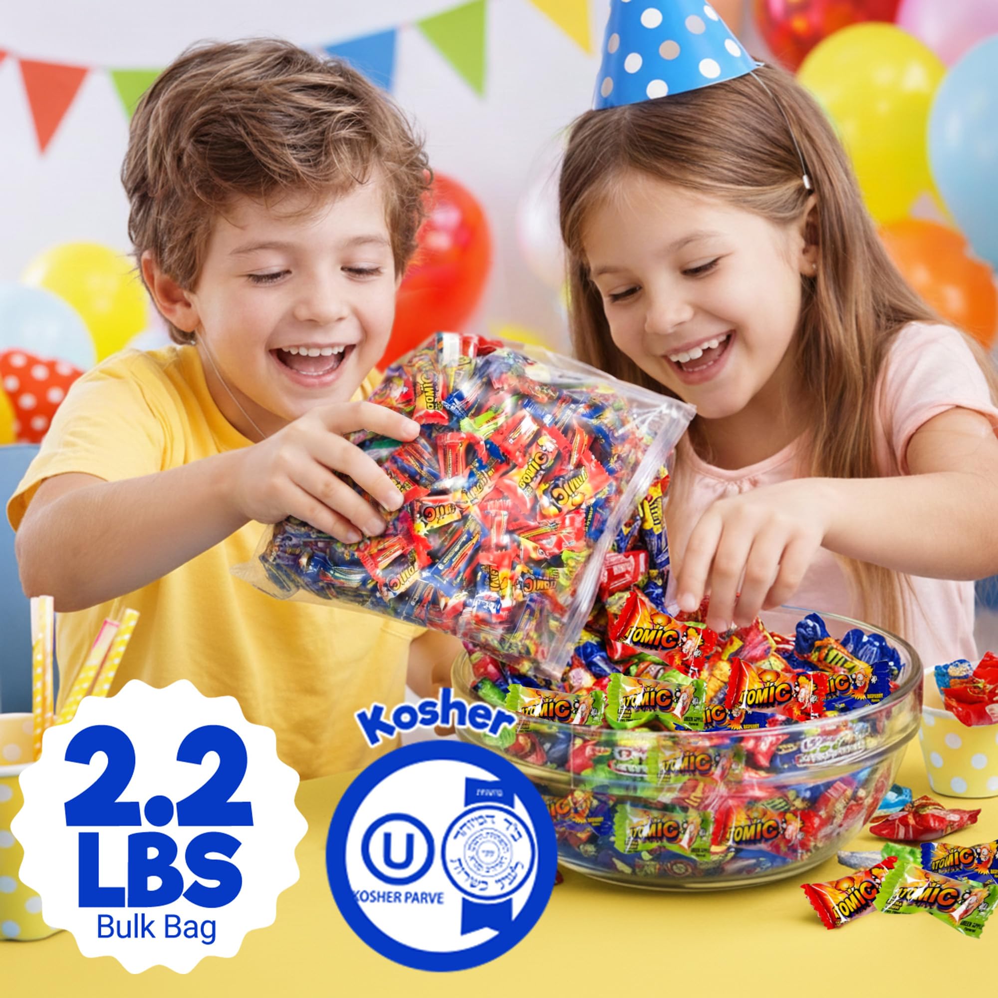 Amazon.com : Zaza Atomic Extra Sour Chewy Candy in Explosive Sours